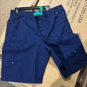 Husky Lands' End Kids Navy Cargo Shorts